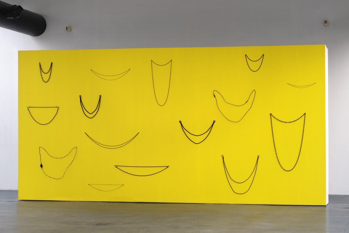 Elsa Werth, Blind Smile, 2021, exhibition view CAB_1 Elsa Werth, Blind Smile, 2021, exhibition view CAB_1